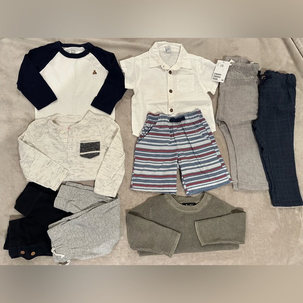 10 piece baby boy bundle 12M
